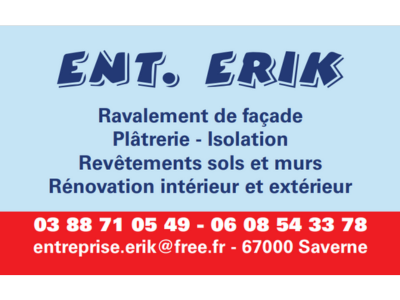 Logo de notre partenaire ENTREPRISE ERIK